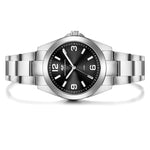 Damen Quarzuhr silber Edelstahl silber