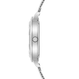 Damen Quarzuhr silber Edelstahl silber