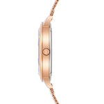 Damen Quarzuhr roségold Edelstahl roségold
