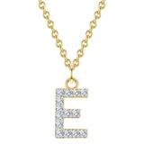 Kette mit Anhänger Sterling Silber gelbgold Zirkonia weiß