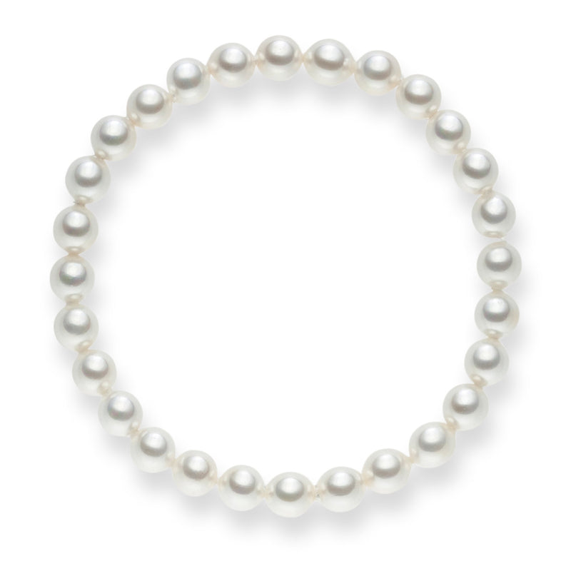 Armband Muschelkernperle weiß