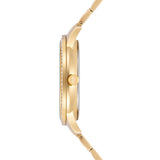 Damen Multifunktionsuhr gelbgold Edelstahl gelbgold
