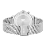 Herren Multifunktionsuhr silber Edelstahl silber