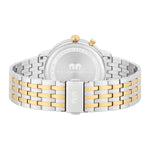 Herren Multifunktionsuhr gelbgold Edelstahl silber/gelbgold