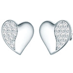 Ohrstecker Sterling Silber Zirkonia weiß