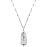Kette mit Anhänger Sterling Silber Zirkonia weiß