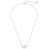 Kette mit Anhänger Sterling Silber Zirkonia weiß