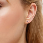 Ohrstecker Sterling Silber Amethyst