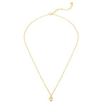 Kette mit Anhänger Sterling Silber gelbgold Opal (synth.)