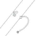 Kette mit Anhänger Sterling Silber Süßwasser-Zuchtperle weiß Zirkonia weiß