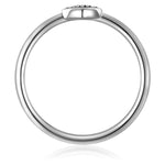 Ring Sterling Silber Zirkonia weiß