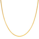 Kette Edelstahl gelbgold