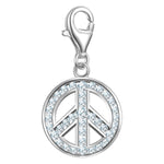 Charm Sterling Silber Zirkonia weiß