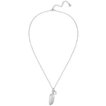 Kette mit Anhänger Sterling Silber Mondstein (synth.)