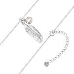 Kette mit Anhänger Sterling Silber Mondstein (synth.)