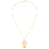 Kette mit Anhänger Sterling Silber gelbgold