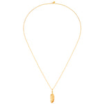 Kette mit Anhänger Sterling Silber gelbgold
