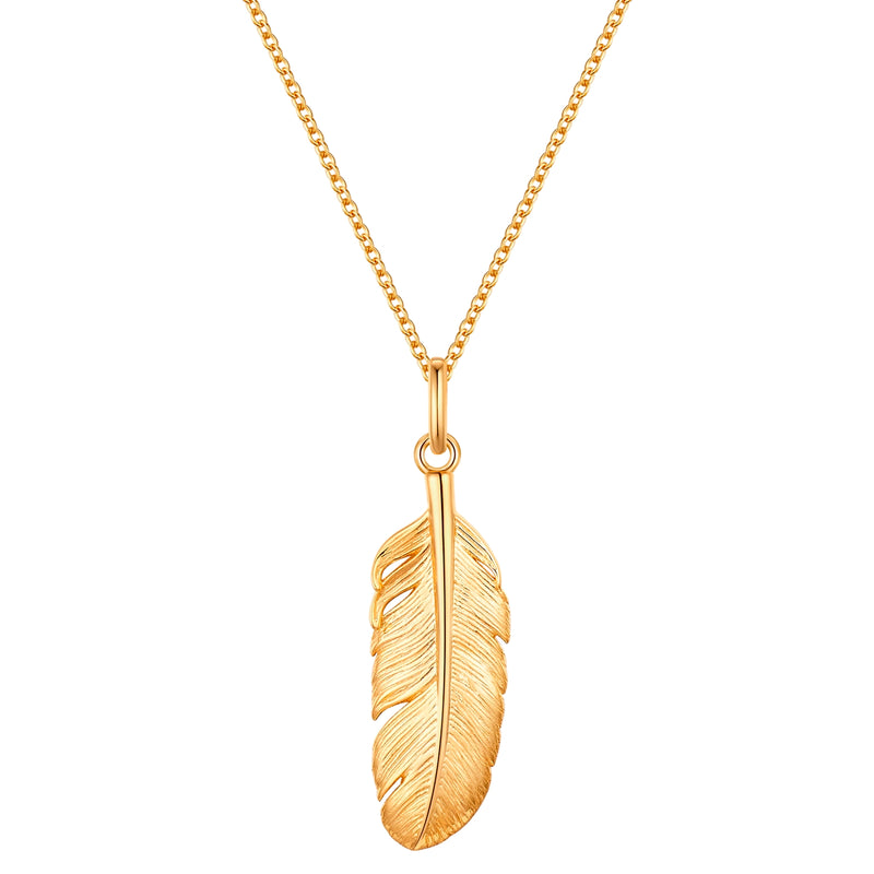 Kette mit Anhänger Sterling Silber gelbgold