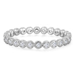 Ring Sterling Silber Zirkonia weiß