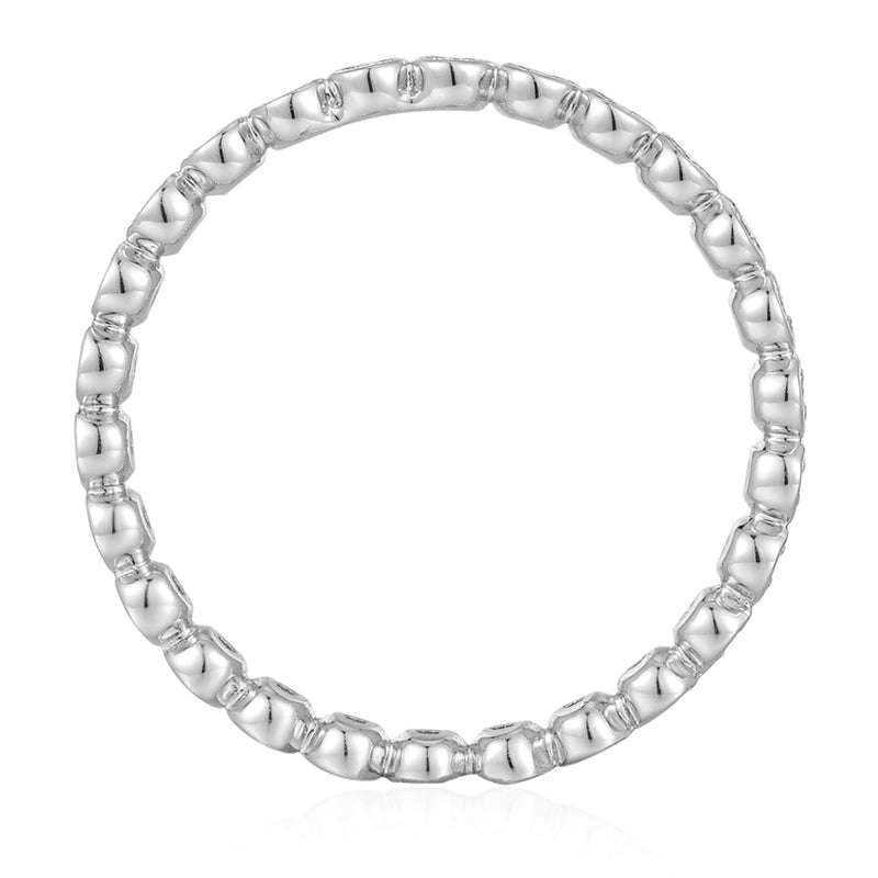 Ring Sterling Silber Zirkonia weiß