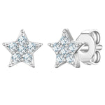 Ohrstecker Sterling Silber Zirkonia weiß