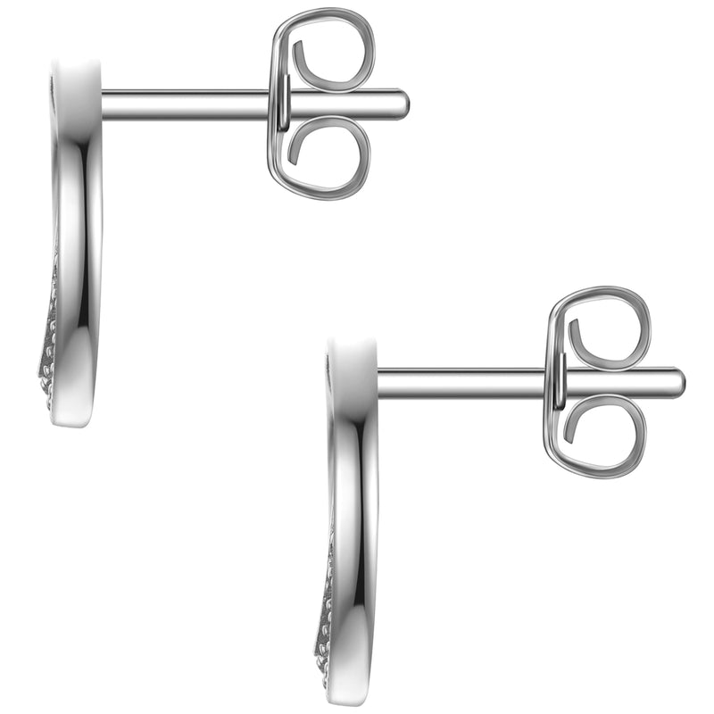 Ohrstecker Sterling Silber Zirkonia weiß