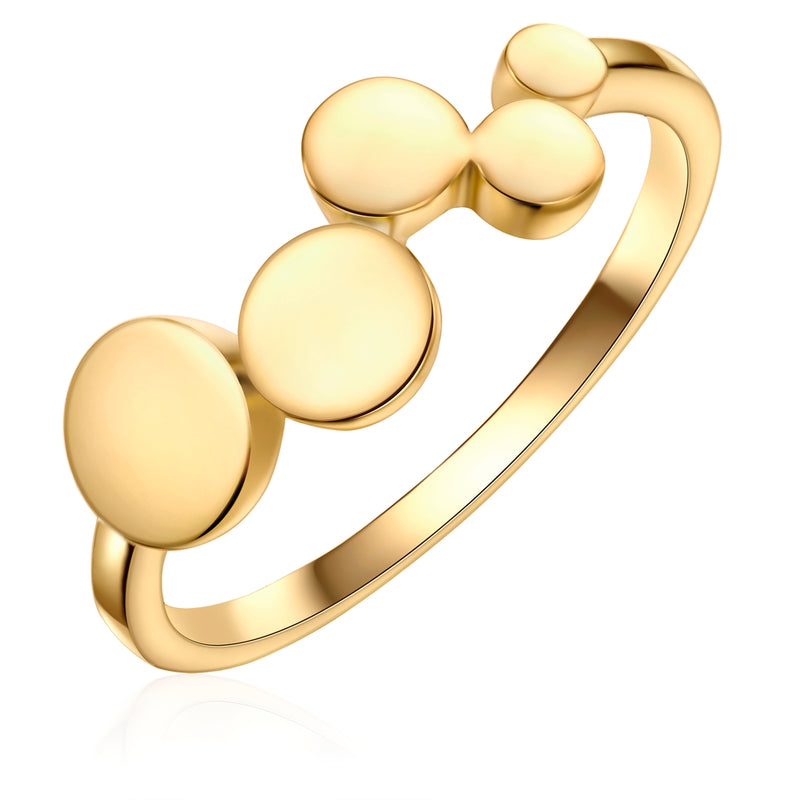 Ring Sterling Silber gelbgold