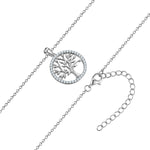 Kette mit Anhänger Sterling Silber Zirkonia weiß