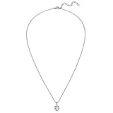 Kette mit Anhänger Sterling Silber Zirkonia weiß