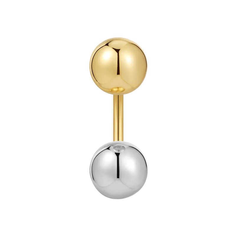 Piercing Sterling Silber bicolor