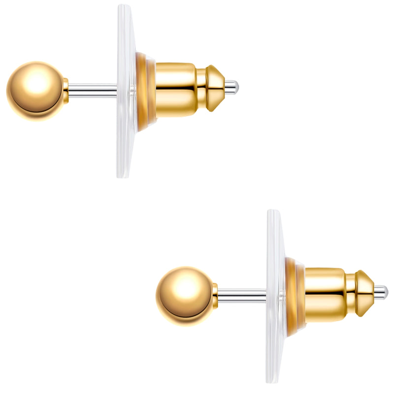 Ohrstecker gelbgold