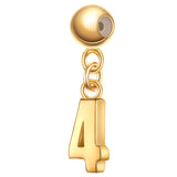 Charm Sterling Silber gelbgold