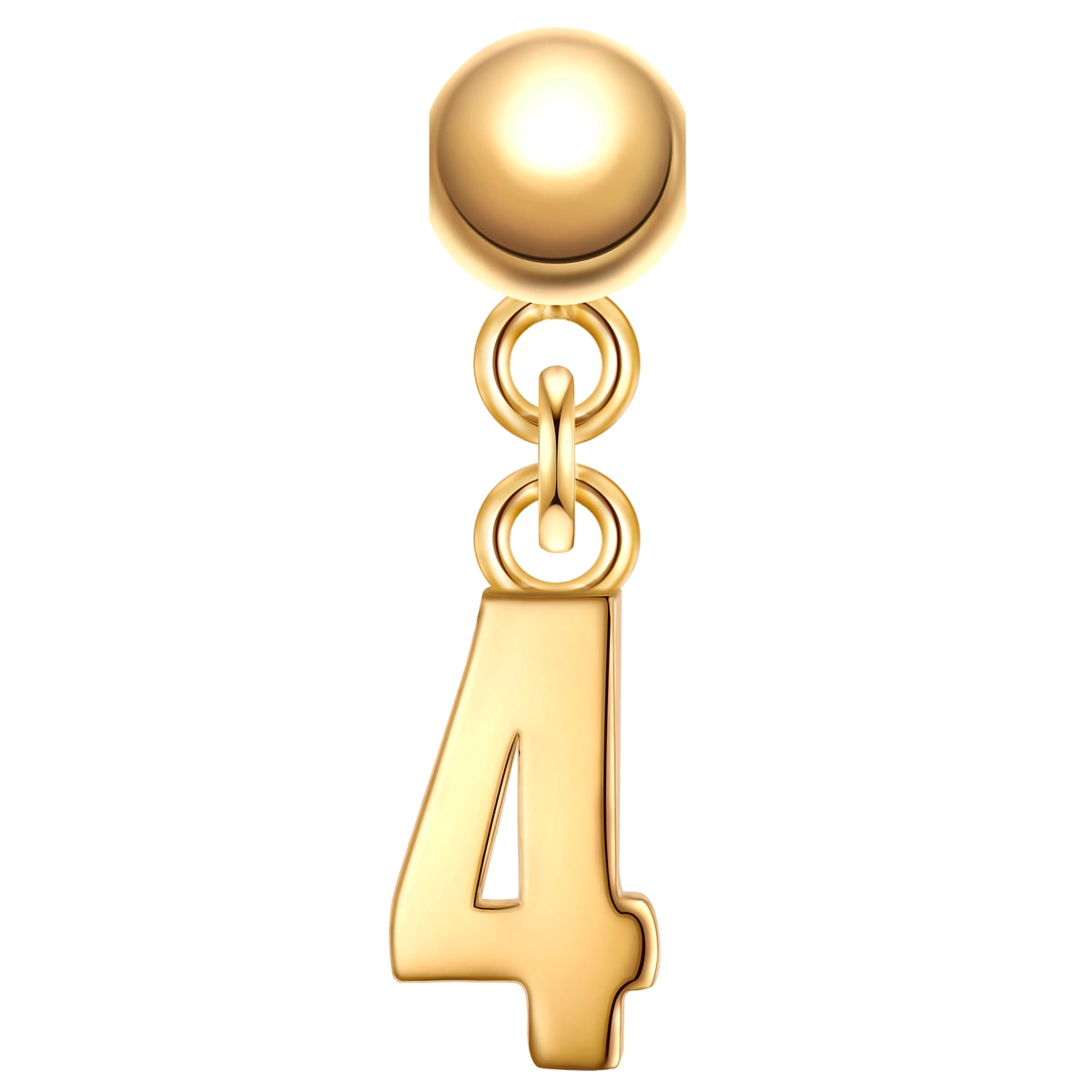 Charm Sterling Silber gelbgold