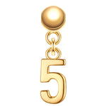 Charm Sterling Silber gelbgold