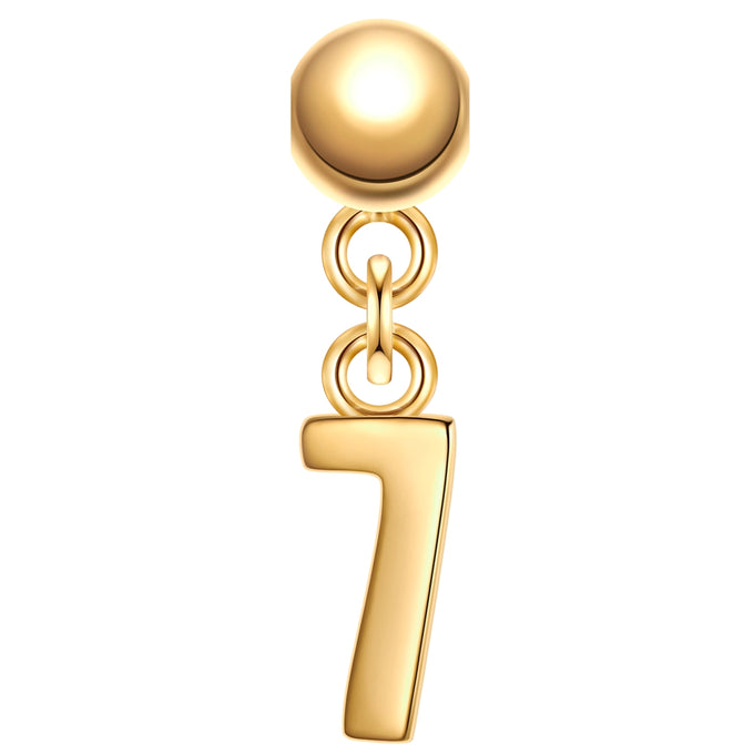 Charm Sterling Silber gelbgold