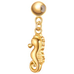 Charm Sterling Silber gelbgold