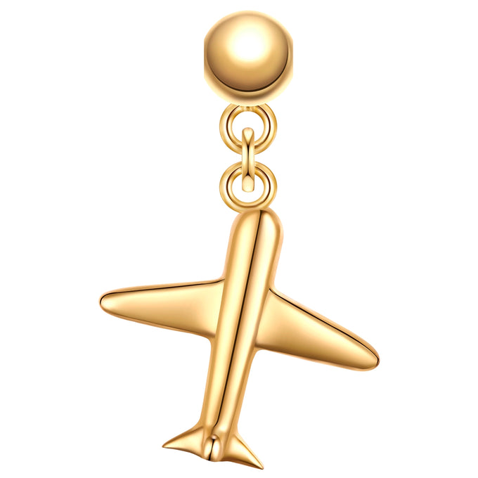 Charm Sterling Silber gelbgold