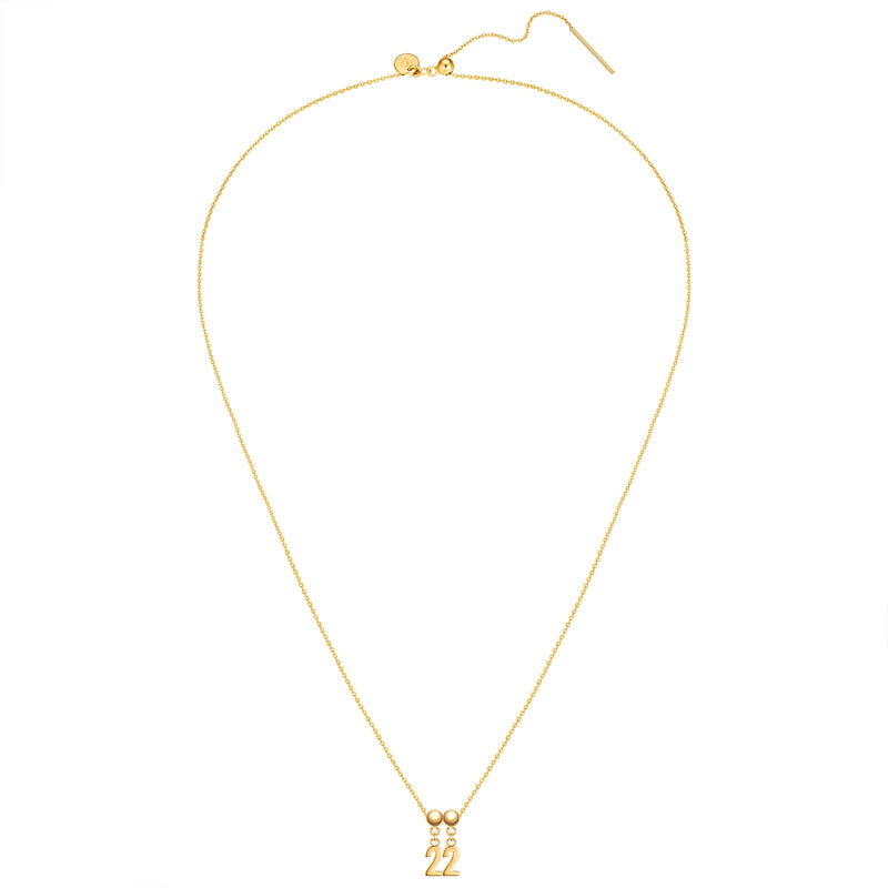 Set (Kette + Charms) Sterling Silber gelbgold