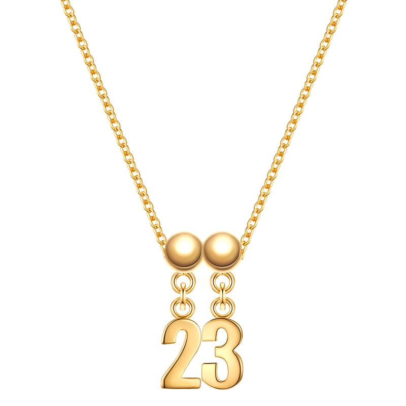Set (Kette + Charms) Sterling Silber gelbgold