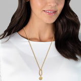 Kette mit Anhänger gelbgold