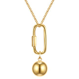 Kette mit Anhänger gelbgold