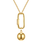 Kette mit Anhänger gelbgold