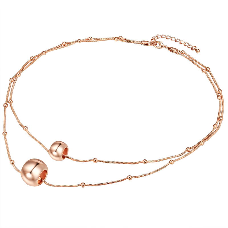 Kette mit Anhänger roségold