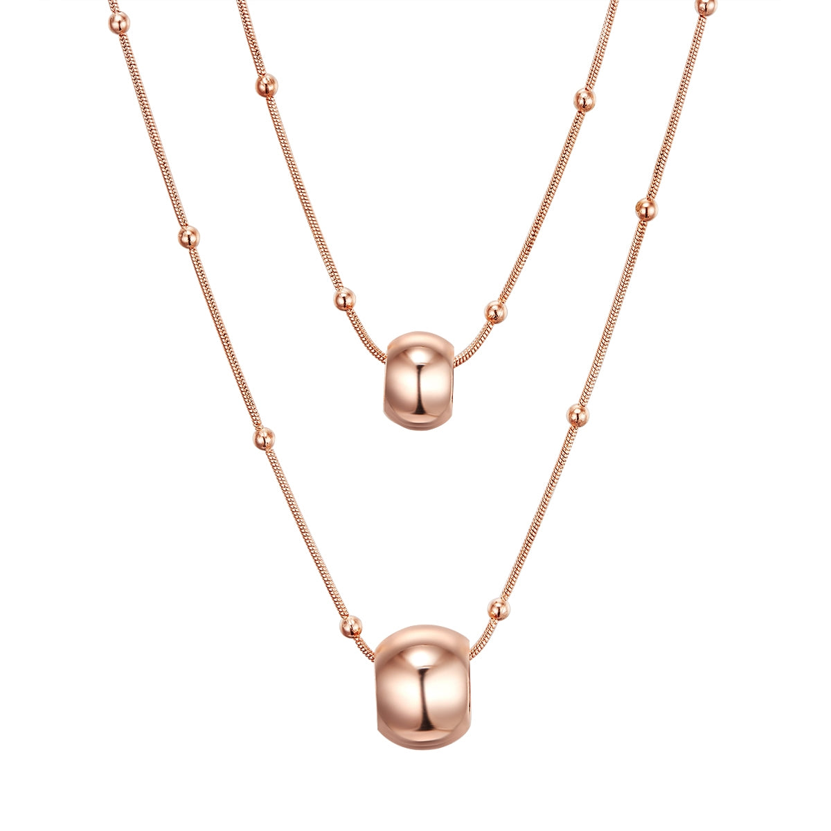 Kette mit Anhänger roségold