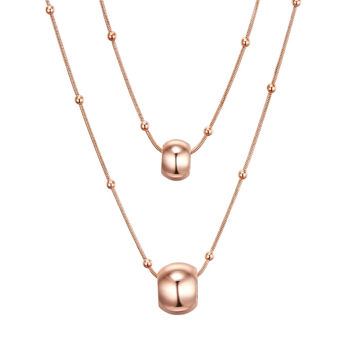 Kette mit Anhänger roségold