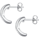 Ohrstecker Sterling Silber Diamant weiß