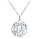 Kette mit Anhänger Sterling Silber Zirkonia weiß