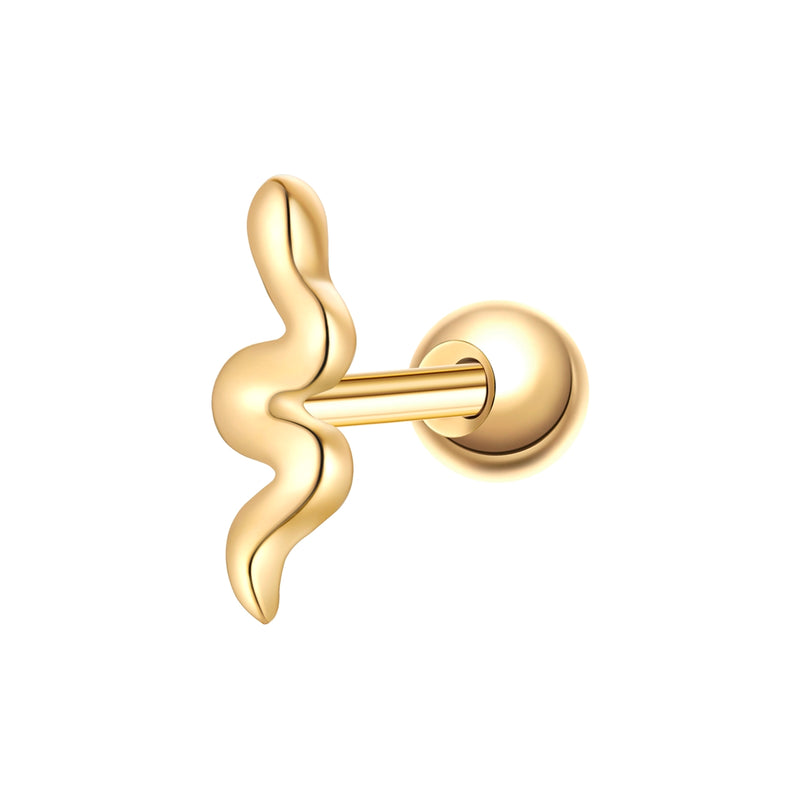 Piercing Sterling Silber gelbgold