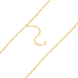 Kette Sterling Silber gelbgold