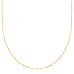 Kette Sterling Silber gelbgold